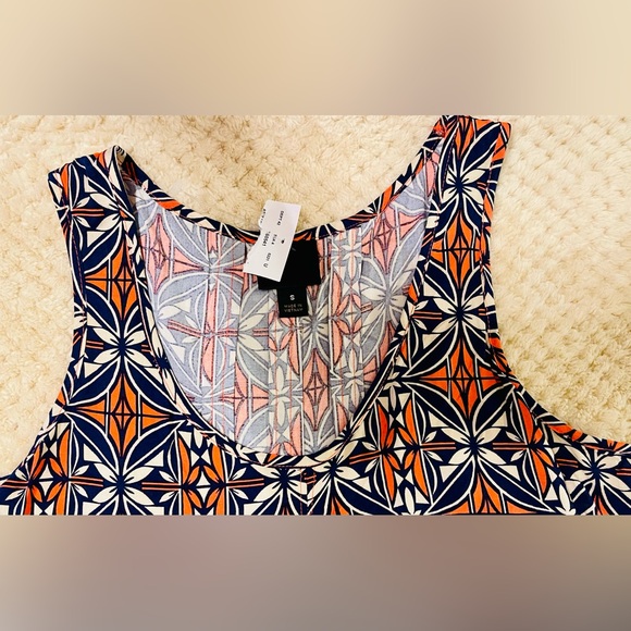 Women’s Asymmetrical Racerback Tank Dress - Picture 9 of 10